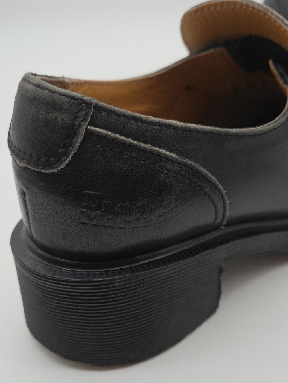 Vintage Dr Martens Made in England Y2K Chunky Loafers Size 5 - Picture 8 of 10